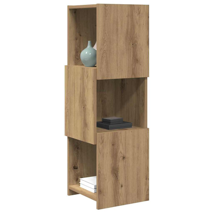 Dulap de colț Stejar Artizanal 30,5x30x95cm Lemn compozit - WALTI WALTI
