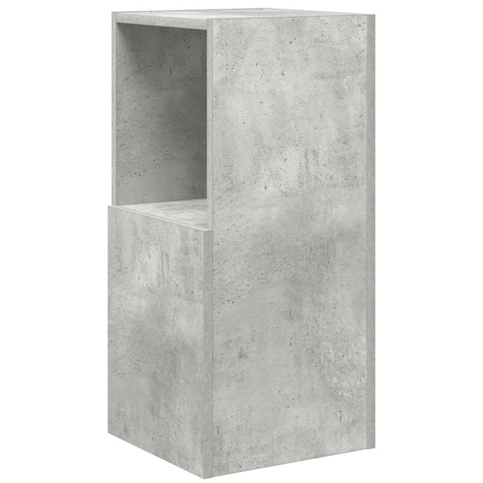 Dulap de colț Gri din beton 30,5x30x65cm Lemn compozit - WALTI WALTI