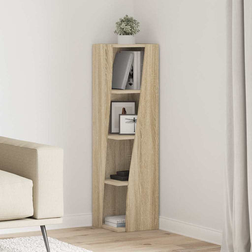 Dulap de colț Stejar Sonoma 27,5x27x102cm Lemn compozit - WALTI WALTI