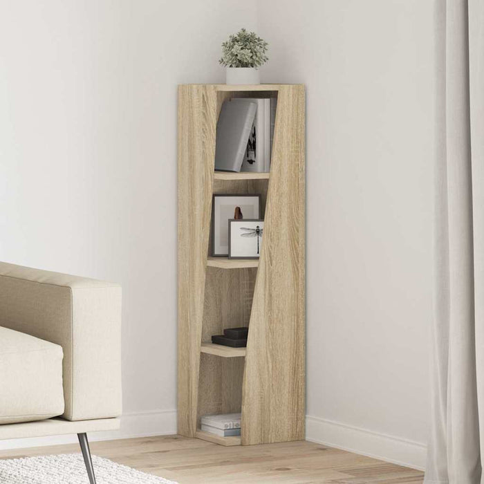 Dulap de colț Stejar Sonoma 27,5x27x102cm Lemn compozit - WALTI WALTI