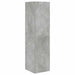 Dulap de colț Gri din beton 27,5x27x102cm Lemn compozit - WALTI WALTI