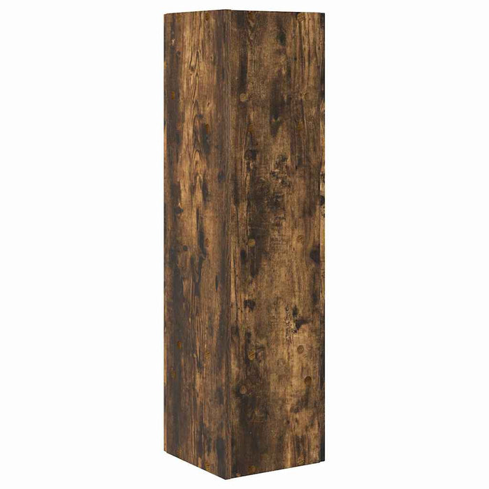 Dulap de colț Stejar fumuriu 27,5x27x102cm Lemn compozit - WALTI WALTI