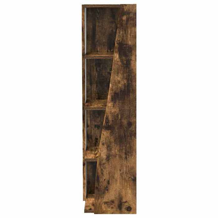 Dulap de colț Stejar fumuriu 27,5x27x102cm Lemn compozit - WALTI WALTI