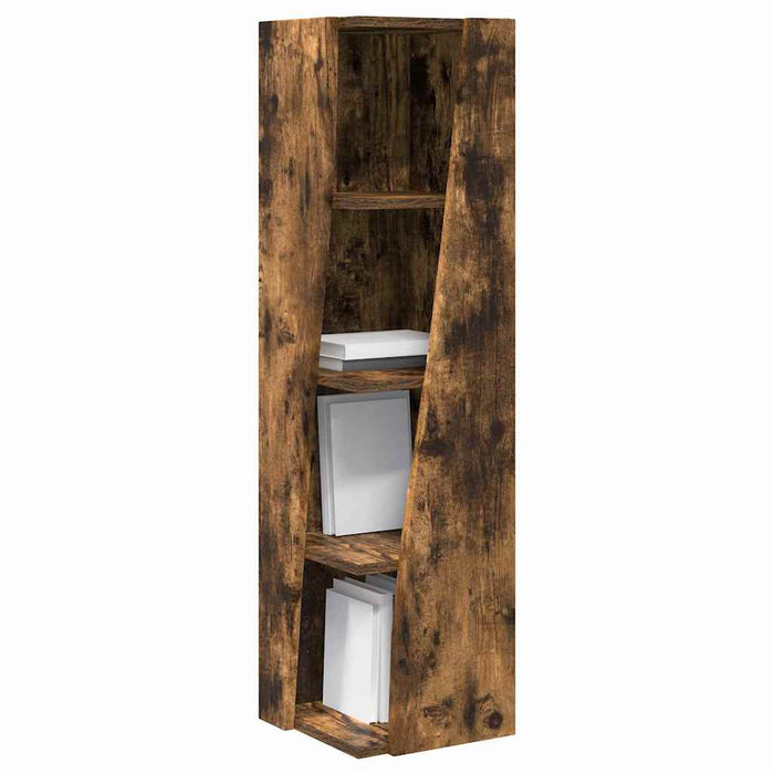 Dulap de colț Stejar fumuriu 27,5x27x102cm Lemn compozit - WALTI WALTI