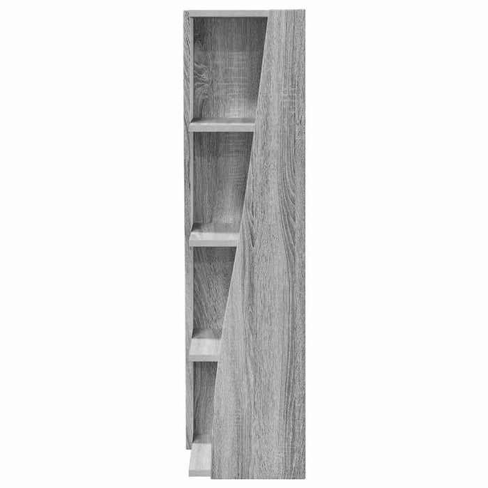 Dulap de colț Gri Sonoma 27,5x27x102cm Lemn compozit - WALTI WALTI