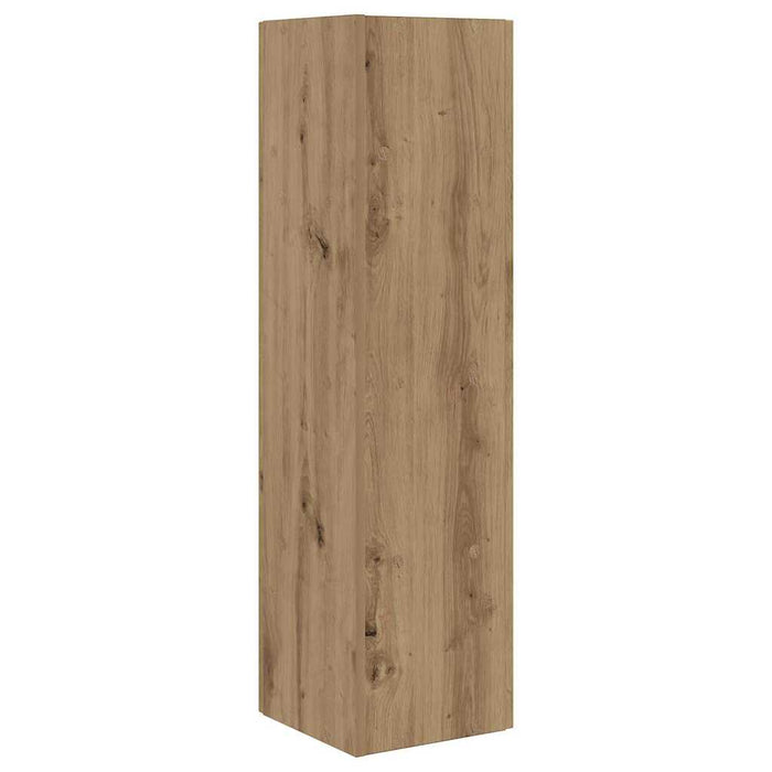 Dulap de colț Stejar Artizanal 27,5x27x102cm Lemn compozit - WALTI WALTI