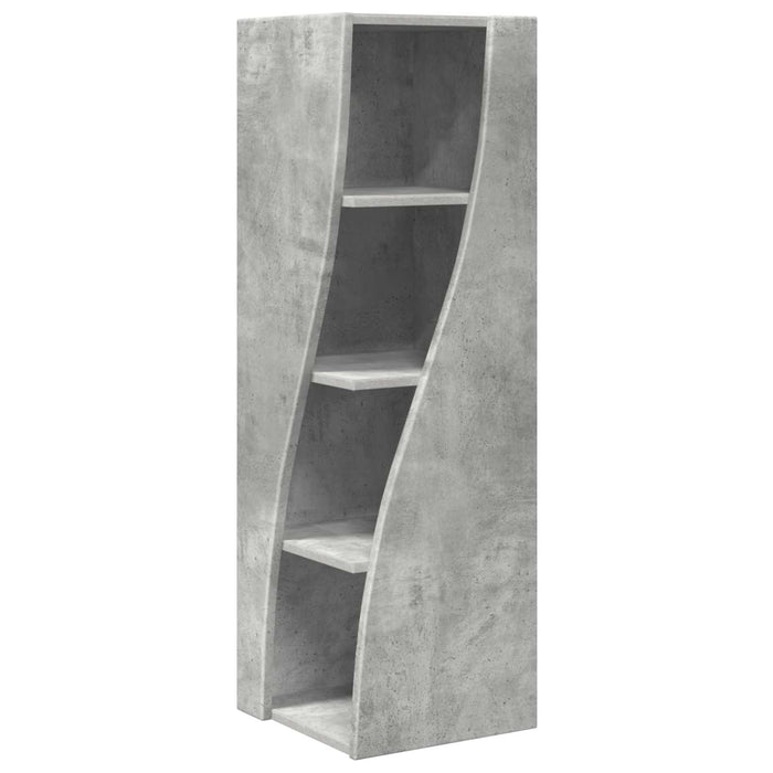 Dulap de colț Gri din beton 32x32x102cm Lemn compozit WALTI