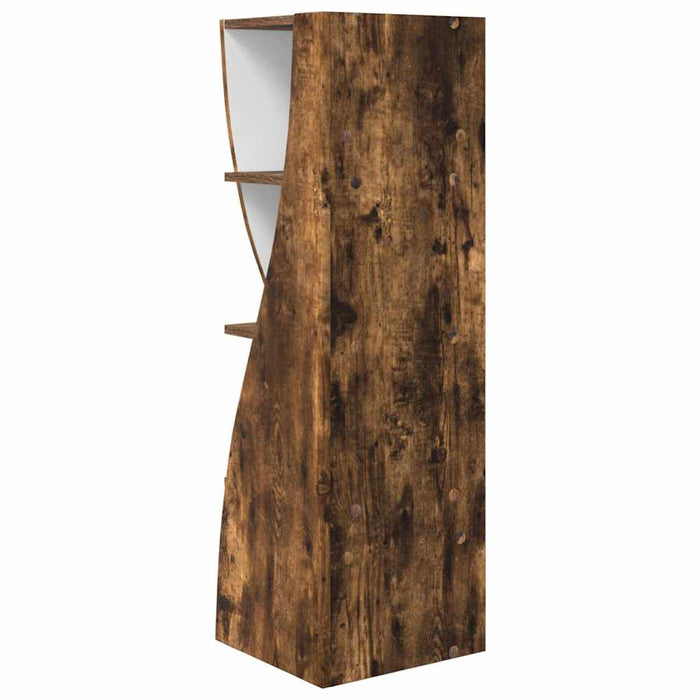Dulap de colț Stejar fumuriu 32x32x102cm Lemn compozit - WALTI WALTI