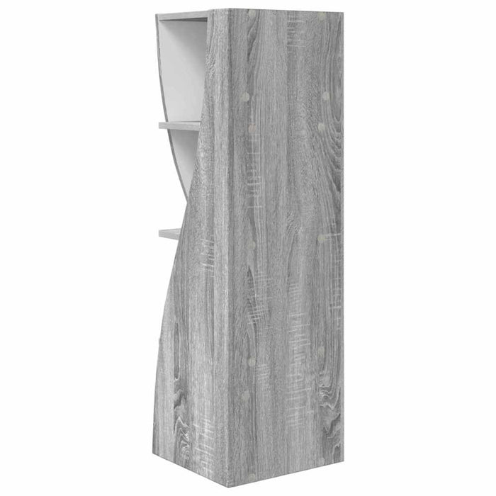 Dulap de colț Gri Sonoma 32x32x102cm Lemn compozit - WALTI WALTI