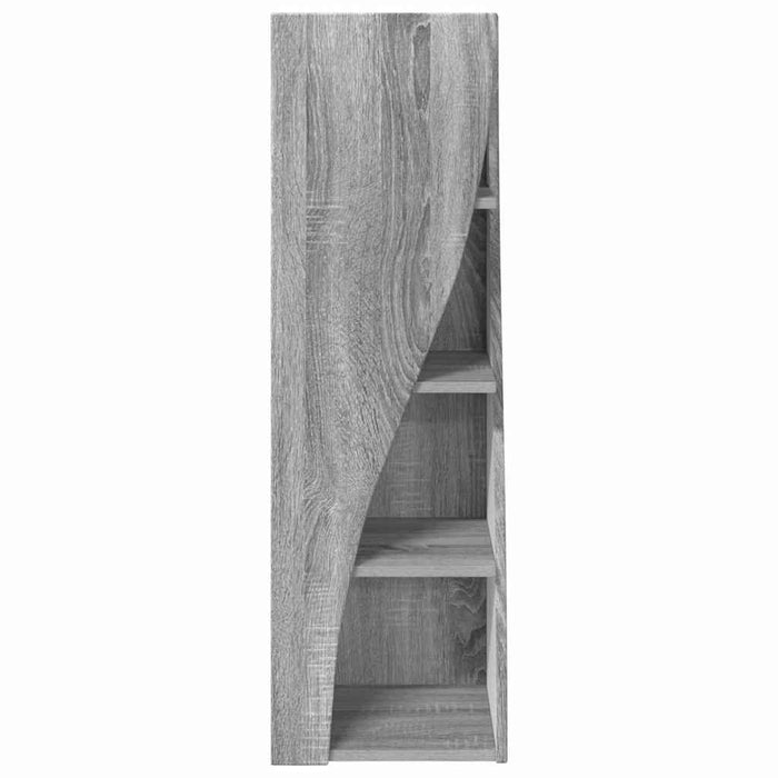Dulap de colț Gri Sonoma 32x32x102cm Lemn compozit - WALTI WALTI