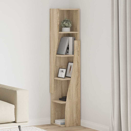 Dulap de colț Stejar Sonoma 27,5x27x140cm Lemn compozit - WALTI WALTI