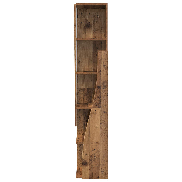 Dulap de colț 27,5x27x140cm Lemn prelucrat Lemn vechi WALTI