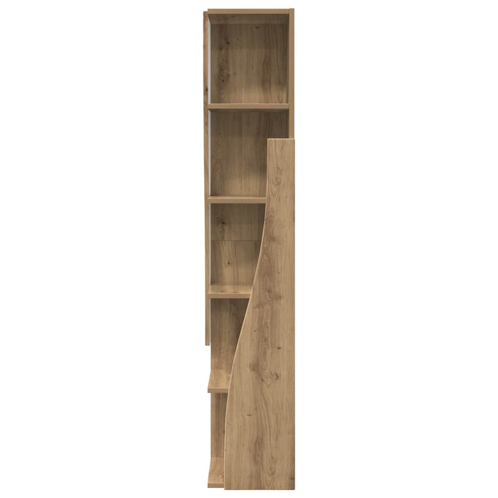 Dulap de colț 27,5x27x140cm Lemn prelucrat Stejar Artizanal WALTI