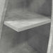 Dulap de colț Gri din beton 32x32x140cm Lemn compozit - WALTI WALTI