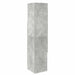 Dulap de colț Gri din beton 32x32x140cm Lemn compozit - WALTI WALTI