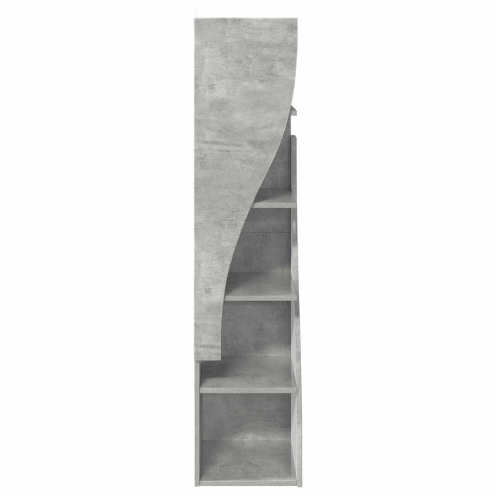 Dulap de colț 32x32x140cm Lemn prelucrat Gri din beton WALTI