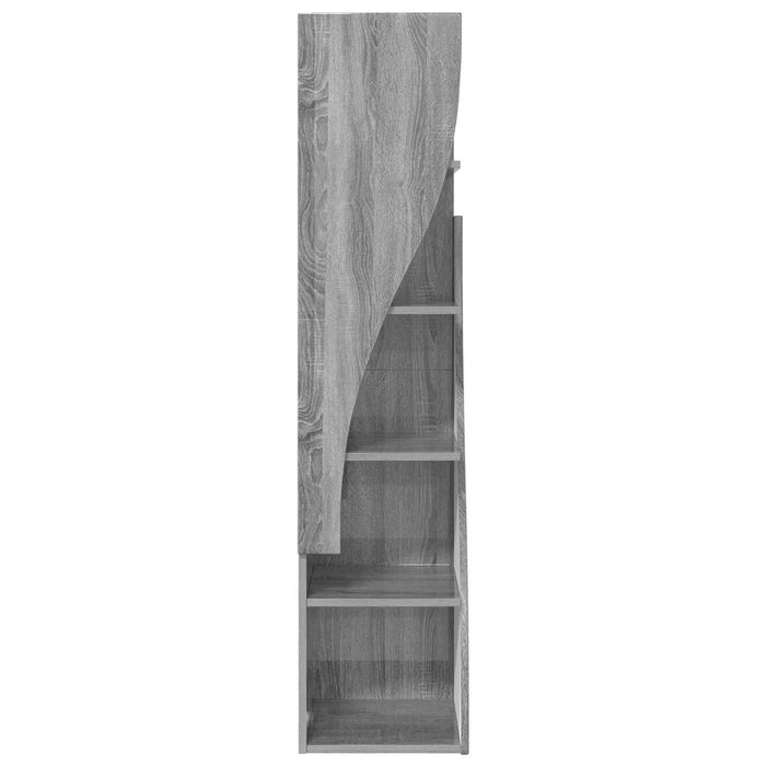 Dulap de colț 32x32x140cm Lemn prelucrat Gri Sonoma WALTI