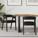 Scaune de dining 2 pcs Maro deschis 54 x 57 x 73 cm - WALTI WALTI