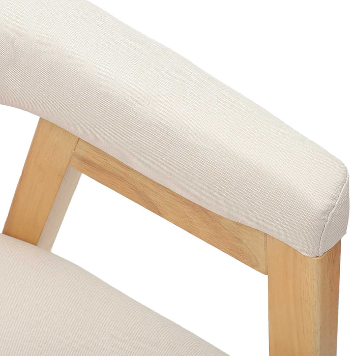 Scaune de dining 2 pcs natural 54 x 57 x 73 cm - WALTI WALTI