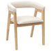 Scaune de dining 2 pcs natural 54 x 57 x 73 cm - WALTI WALTI