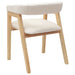 Scaune de dining 2 pcs natural 54 x 57 x 73 cm - WALTI WALTI