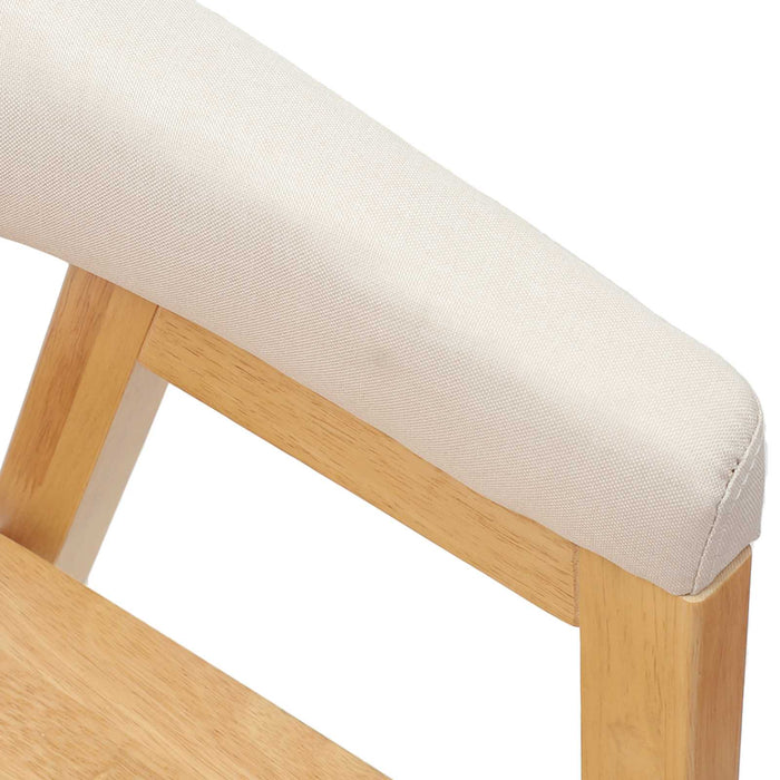 Scaune de dining 2 pcs natural 54 x 57 x 73 cm - WALTI WALTI