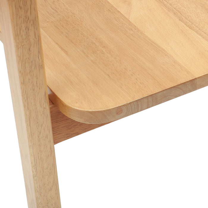 Scaune de dining 2 pcs natural 54 x 57 x 73 cm - WALTI WALTI