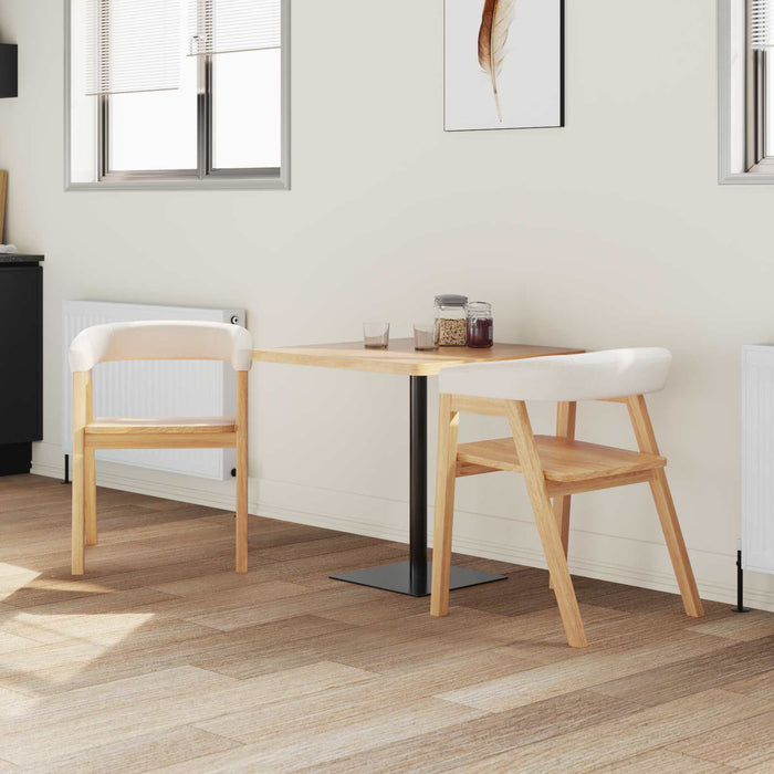 Scaune de dining 2 pcs natural 54 x 57 x 73 cm - WALTI WALTI