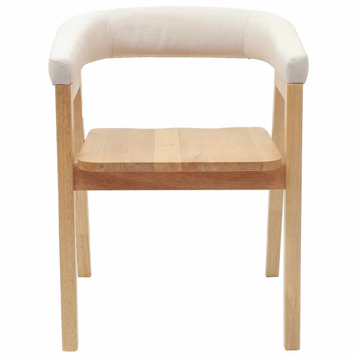 Scaune de dining 2 pcs natural 54 x 57 x 73 cm - WALTI WALTI