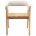 Scaune de dining 2 pcs natural 54 x 57 x 73 cm - WALTI WALTI