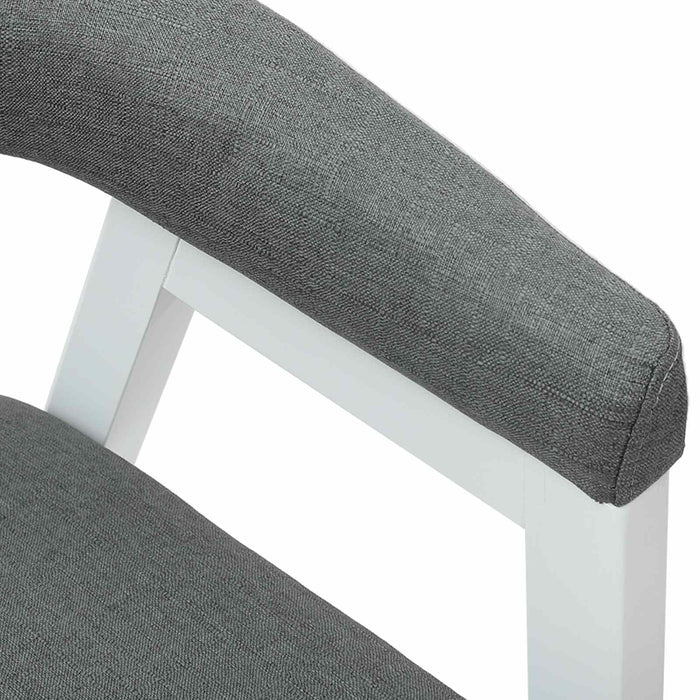 Scaune de dining 2 pcs Alb 54 x 57 x 73 cm - WALTI WALTI