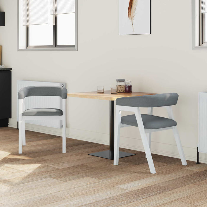 Scaune de dining 2 pcs Alb 54 x 57 x 73 cm - WALTI WALTI