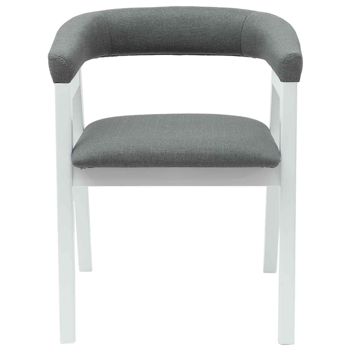 Scaune de dining 2 pcs Alb 54 x 57 x 73 cm - WALTI WALTI