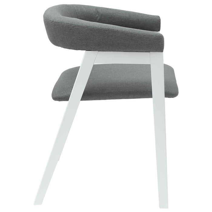 Scaune de dining 2 pcs Alb 54 x 57 x 73 cm - WALTI WALTI
