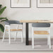Scaune de dining 2 pcs Alb 54 x 57 x 73 cm - WALTI WALTI
