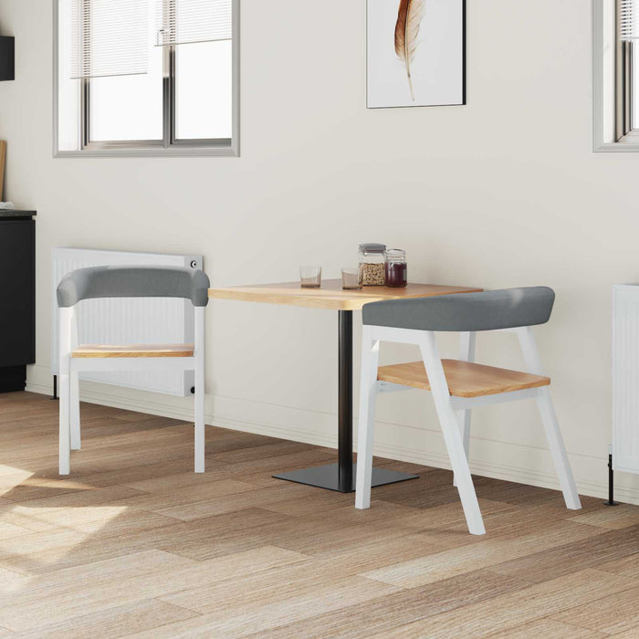 Scaune de dining 2 pcs Alb 54 x 57 x 73 cm - WALTI WALTI