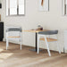 Scaune de dining 2 pcs Alb 54 x 57 x 73 cm - WALTI WALTI