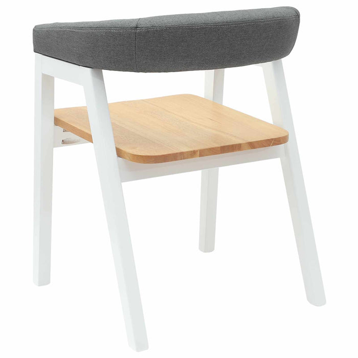Scaune de dining 2 pcs Alb 54 x 57 x 73 cm - WALTI WALTI