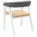 Scaune de dining 2 pcs Alb 54 x 57 x 73 cm - WALTI WALTI
