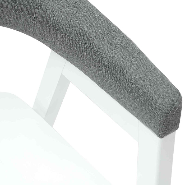 Scaune de dining 2 pcs Alb 54 x 57 x 73 cm - WALTI WALTI
