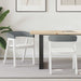 Scaune de dining 2 pcs Alb 54 x 57 x 73 cm - WALTI WALTI
