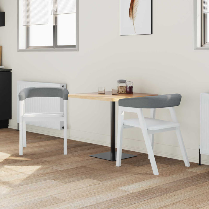 Scaune de dining 2 pcs Alb 54 x 57 x 73 cm - WALTI WALTI