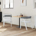 Scaune de dining 2 pcs Alb 54 x 57 x 73 cm - WALTI WALTI