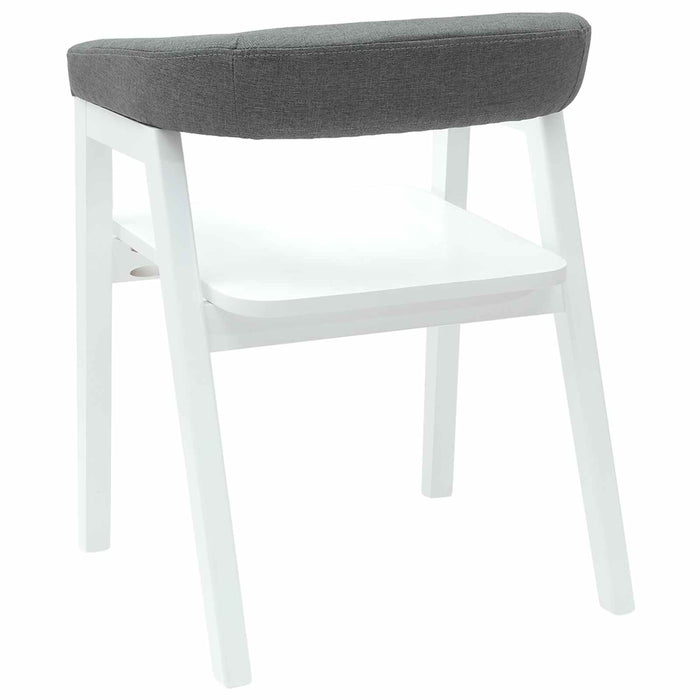 Scaune de dining 2 pcs Alb 54 x 57 x 73 cm - WALTI WALTI