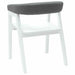 Scaune de dining 2 pcs Alb 54 x 57 x 73 cm - WALTI WALTI