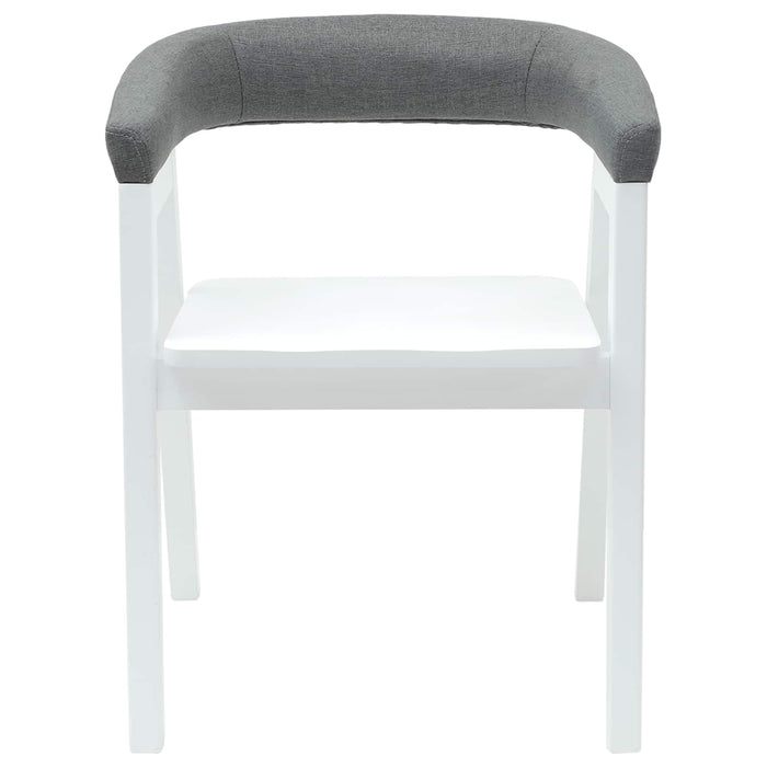 Scaune de dining 2 pcs Alb 54 x 57 x 73 cm - WALTI WALTI