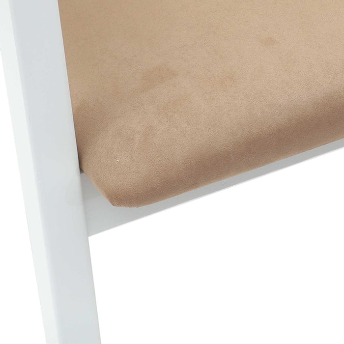 Scaune de dining 2 pcs Alb 54 x 57 x 73 cm - WALTI WALTI