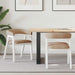 Scaune de dining 2 pcs Alb 54 x 57 x 73 cm - WALTI WALTI