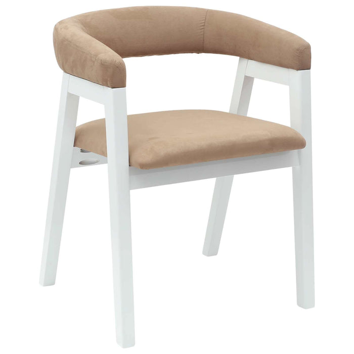 Scaune de dining 2 pcs Alb 54 x 57 x 73 cm - WALTI WALTI