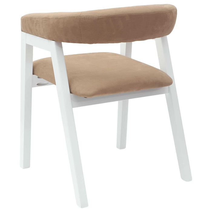 Scaune de dining 2 pcs Alb 54 x 57 x 73 cm - WALTI WALTI